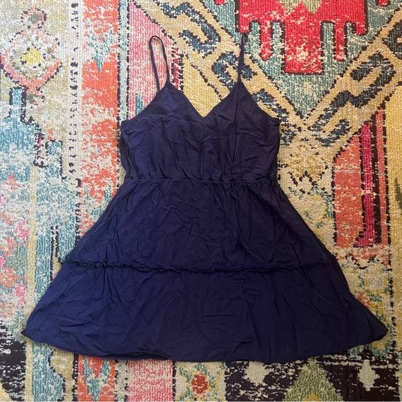 Shein Sleeveless Navy Blue Dress size XL - Picture 1 of 6